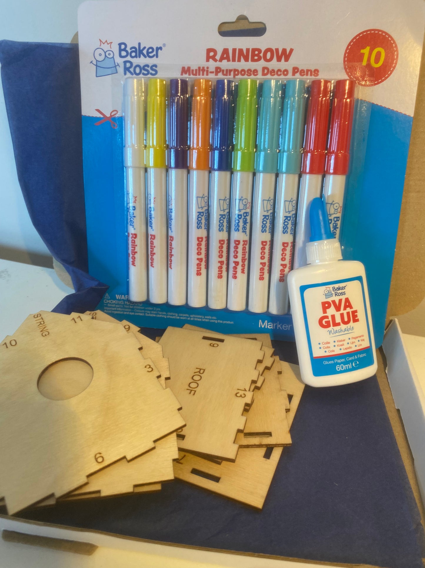 Build and decorate your own bird House