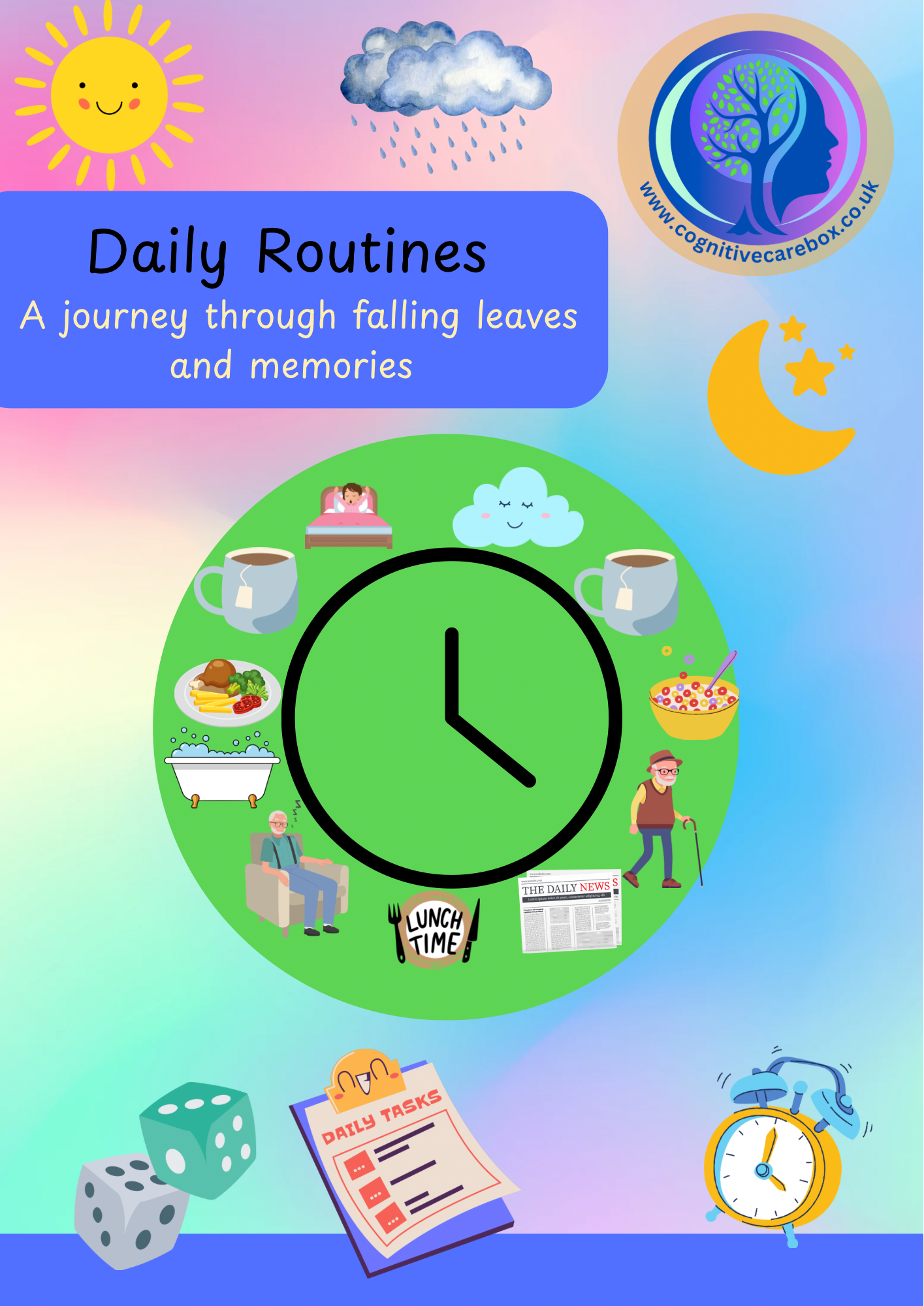 Daily Routines Puzzle and Activity Dementia Care Box