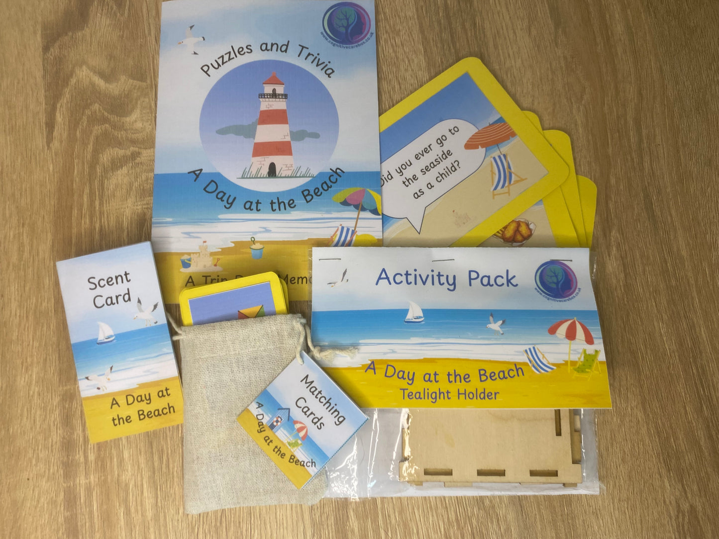 Reminiscence Activity Box - A day at the Beach