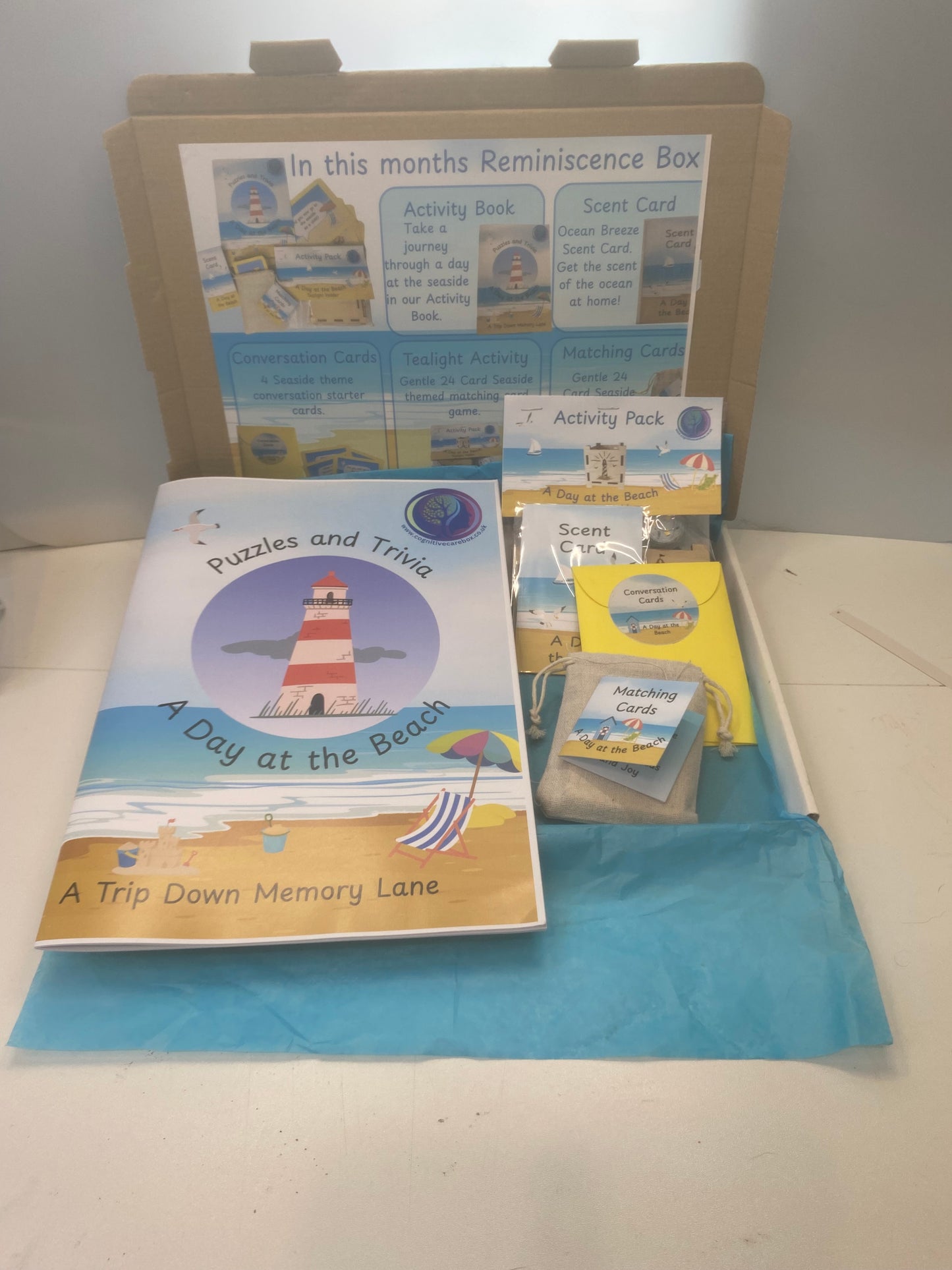 Reminiscence Activity Box - A day at the Beach
