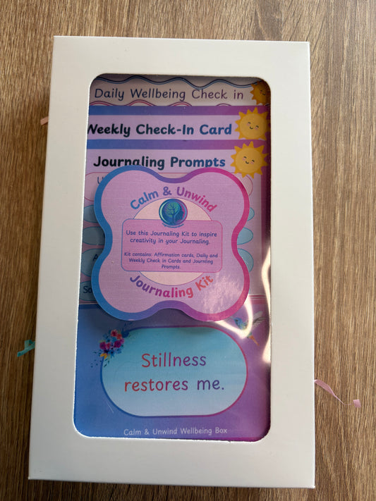 Calm and Unwind Journaling Kit