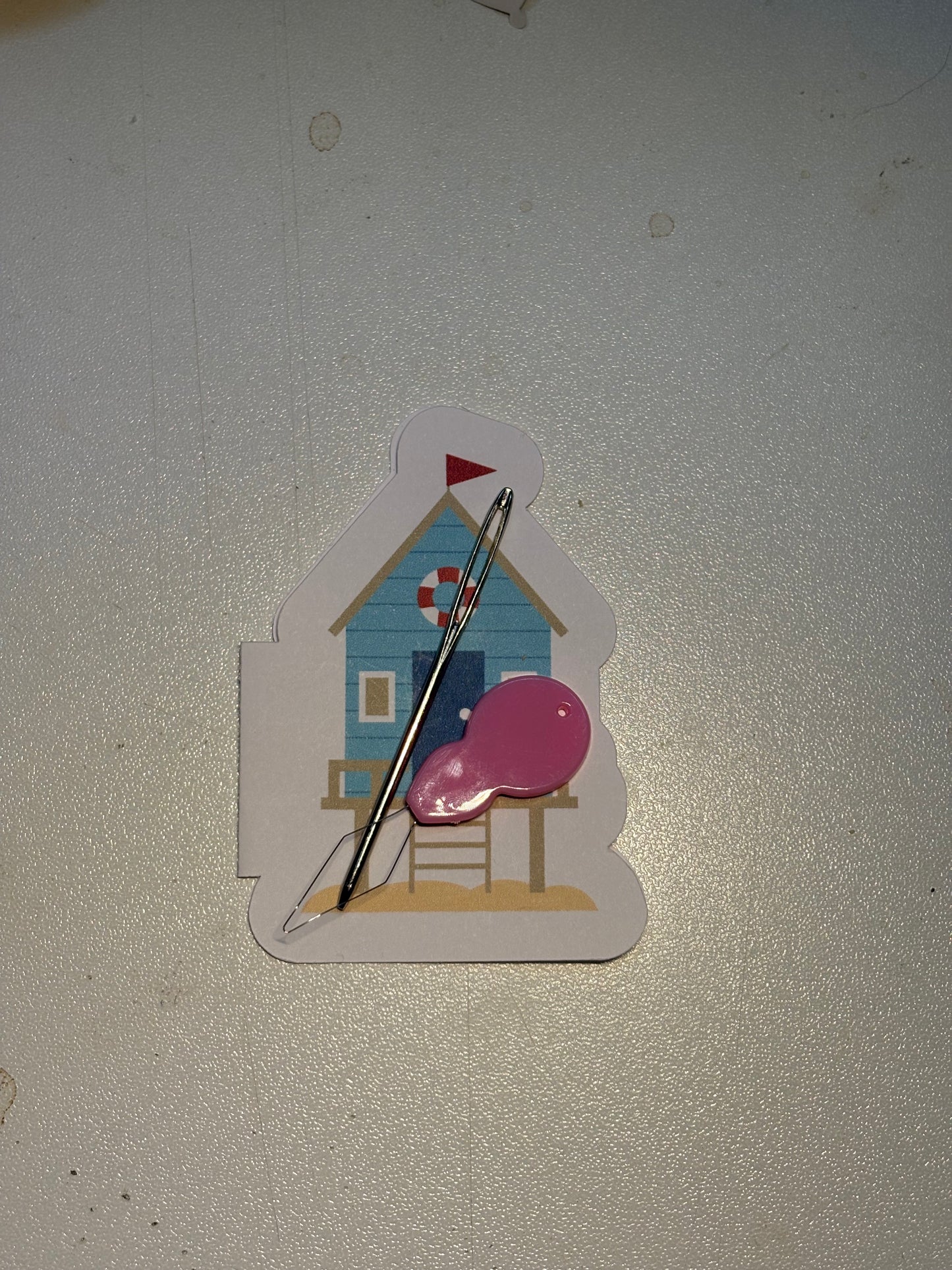 Beach Hut Cross Stitch Activity Kit