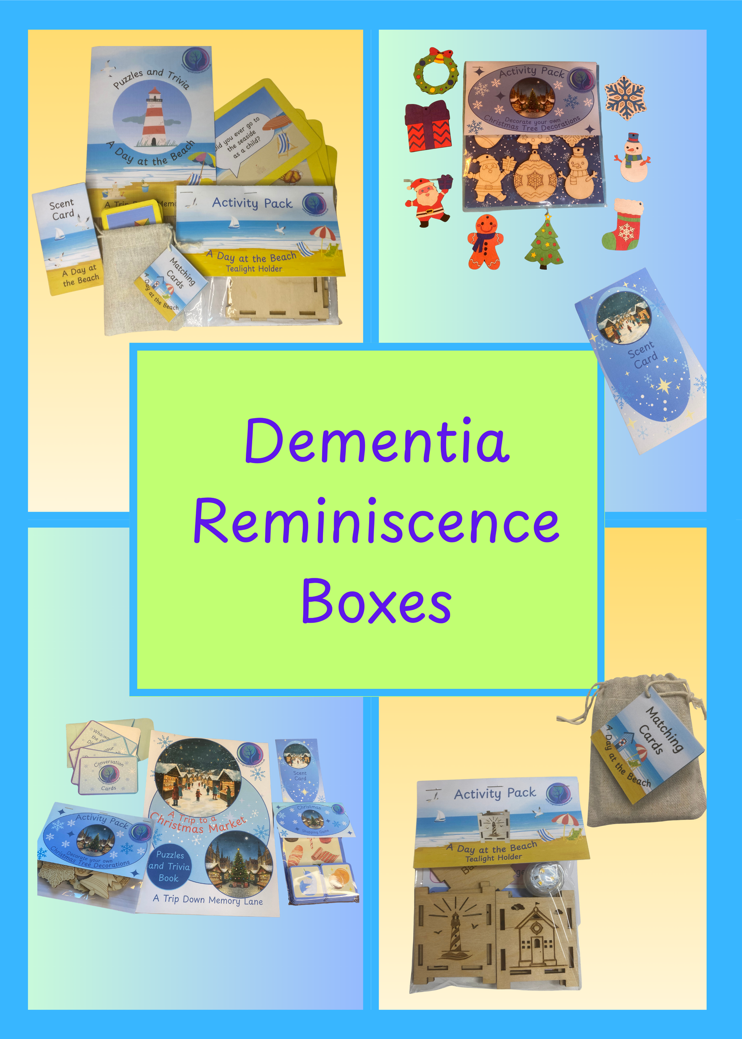 Dementia Reminiscence Activity Boxes