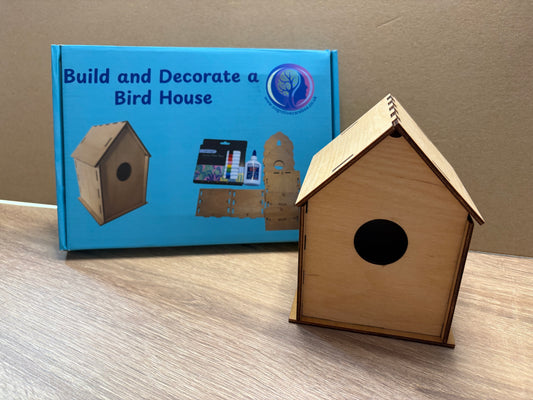 Build and decorate your own bird House