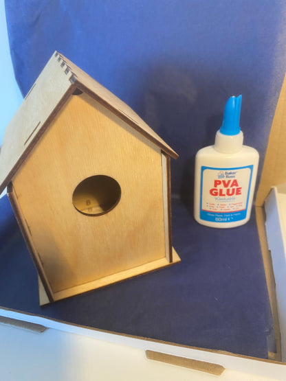 Build and decorate your own bird House