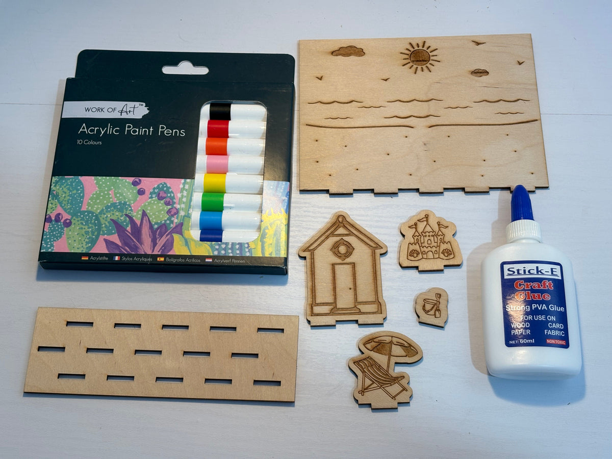 Create Your Own Seaside Scene Activity Kit