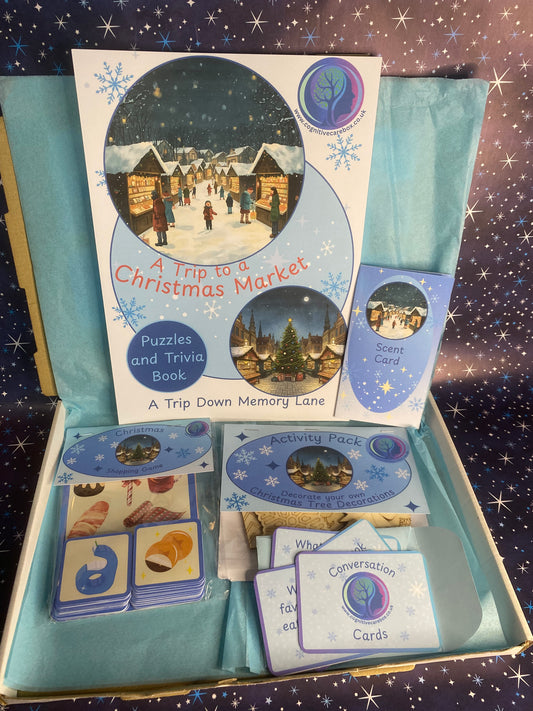 A Trip to a Christmas Market - Reminiscence Activity Box