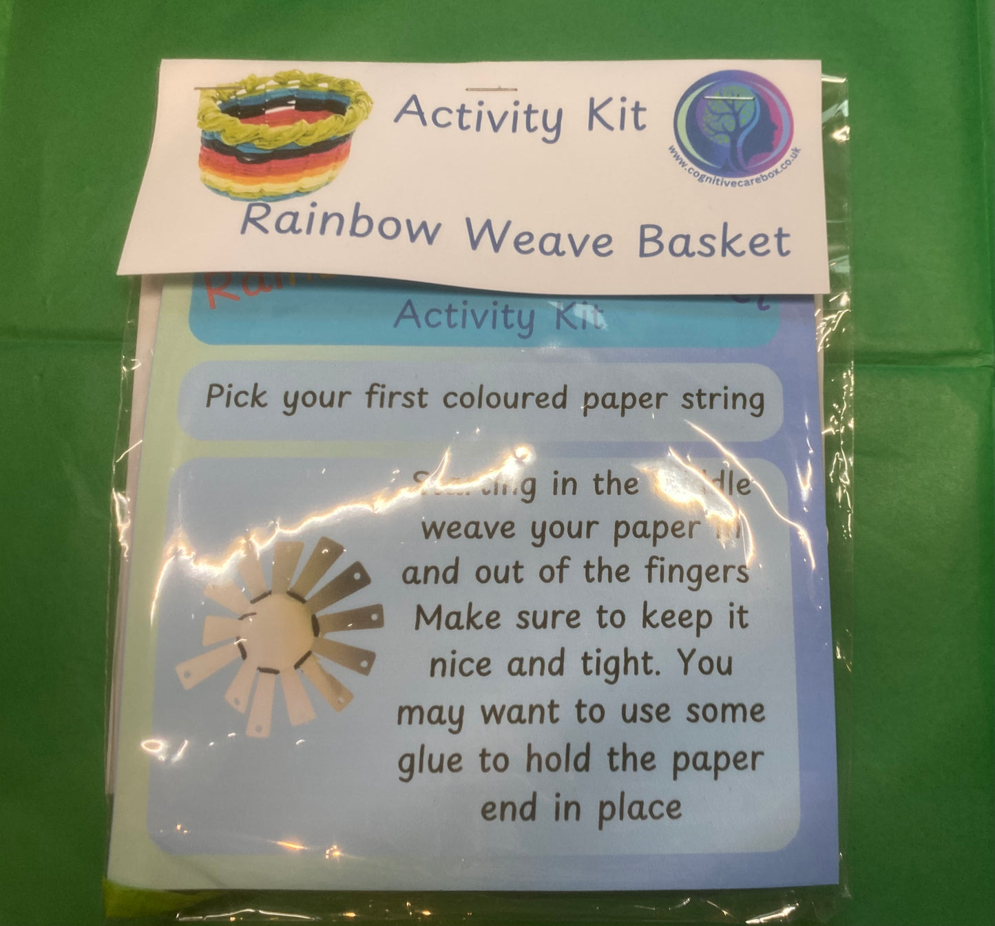 Rainbow weave basket multipacks