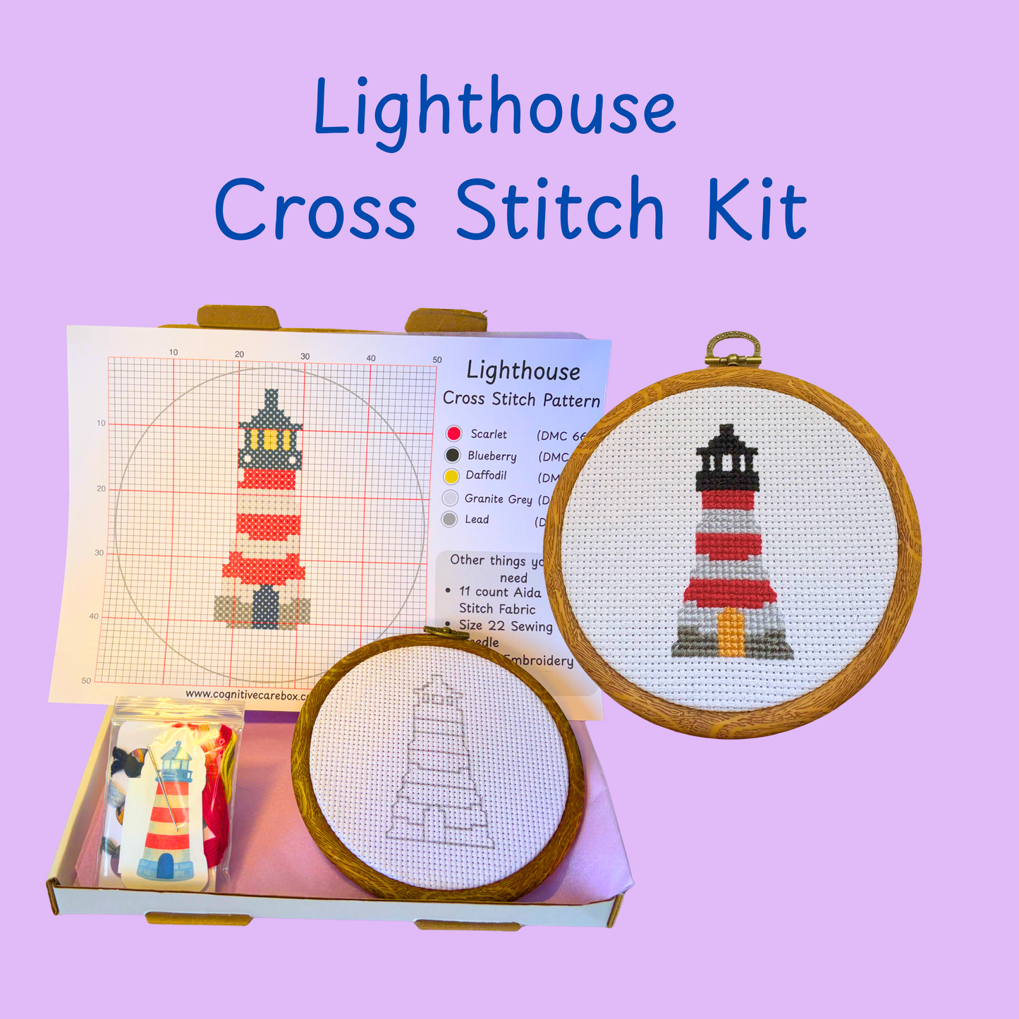 Lighthouse Cross Stitch Kit