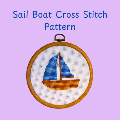 Seaside Cross Stitch Pattern Bundle (Digital PDF Files)