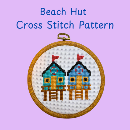 Seaside Cross Stitch Pattern Bundle (Digital PDF Files)