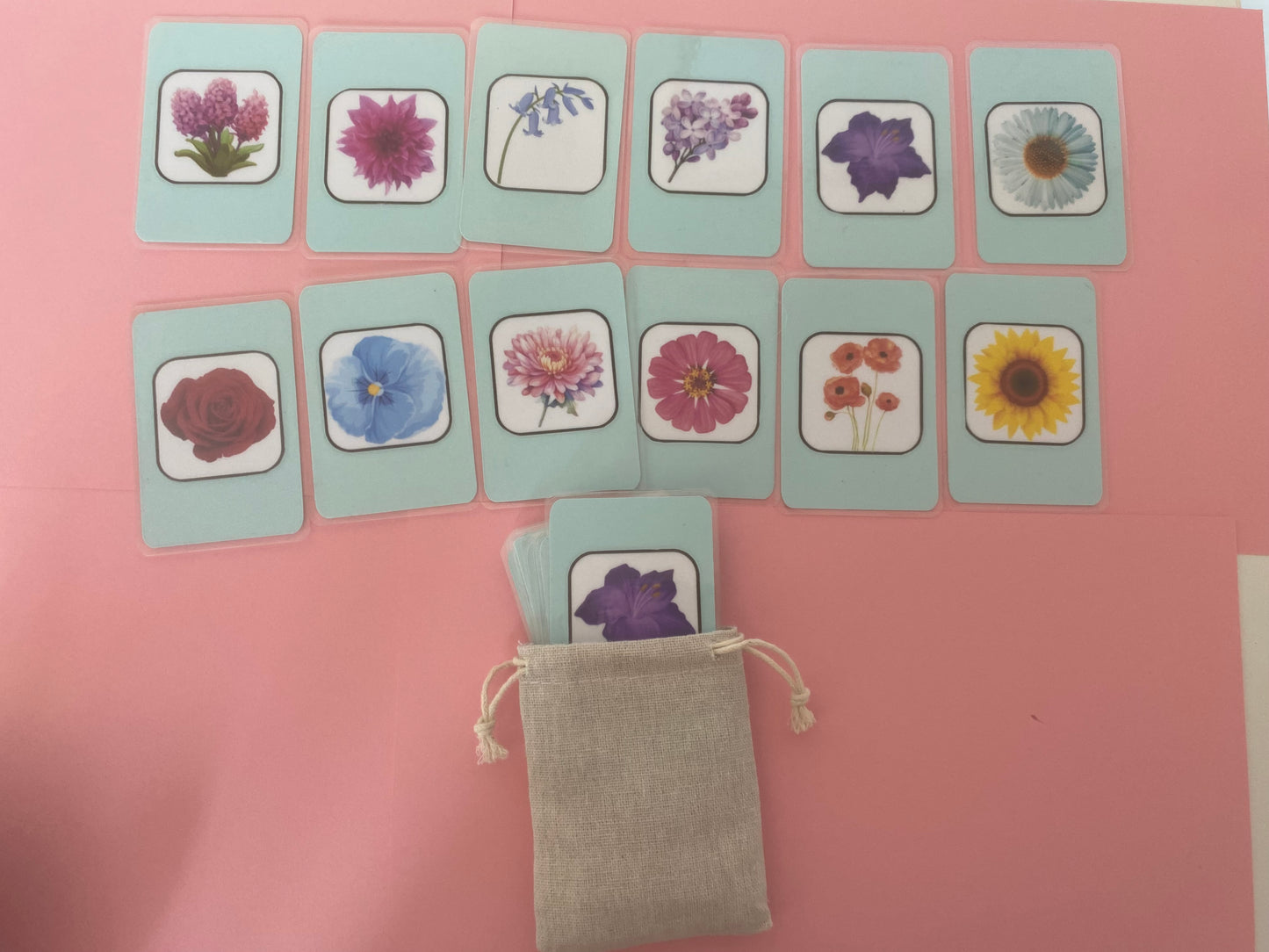 Memory Matching Flower Game
