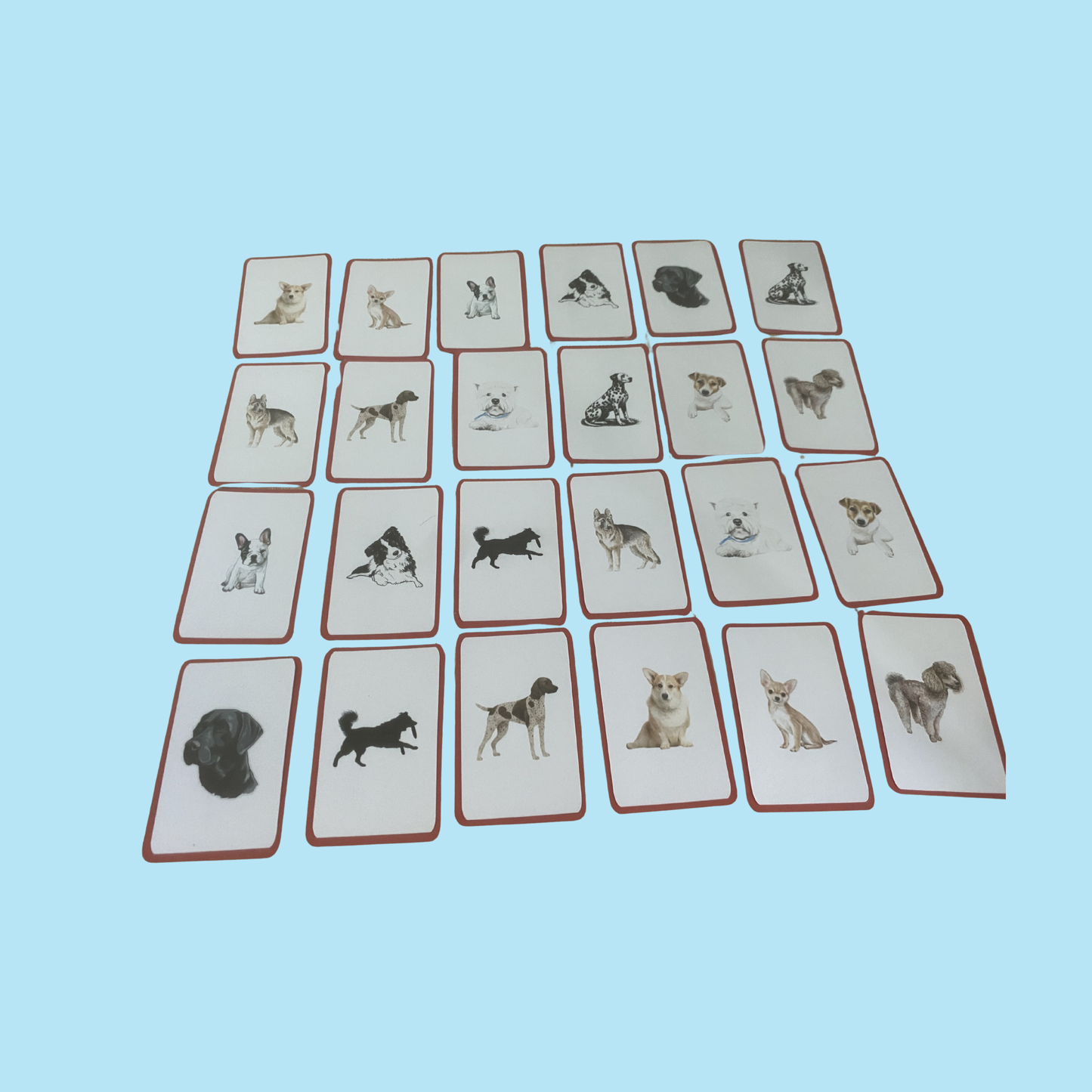 Memory Matching Dog Game