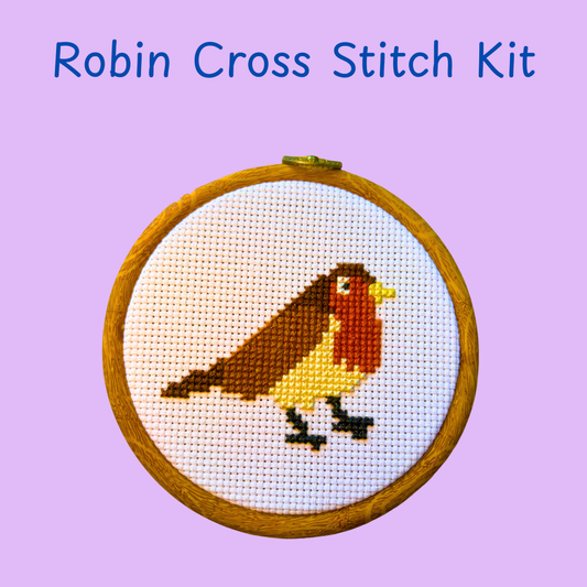 Robin Cross Stitch Kit