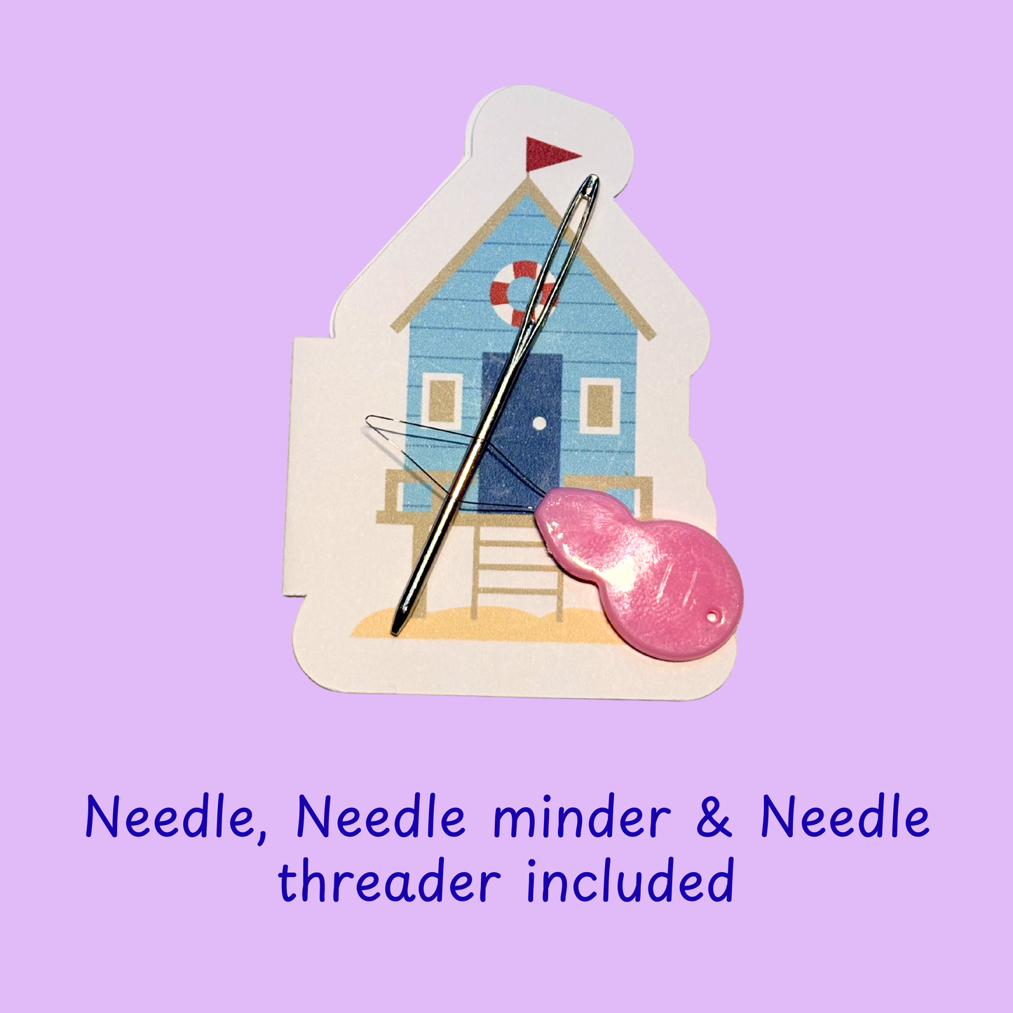 Beach Hut Cross Stitch Kit